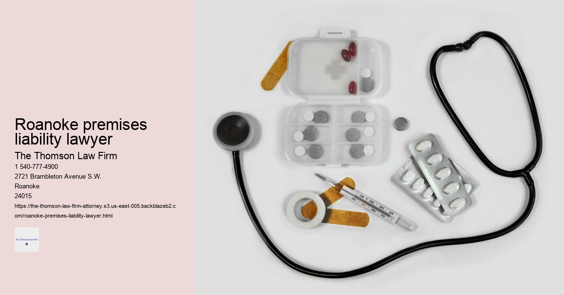 Roanoke premises liability lawyer